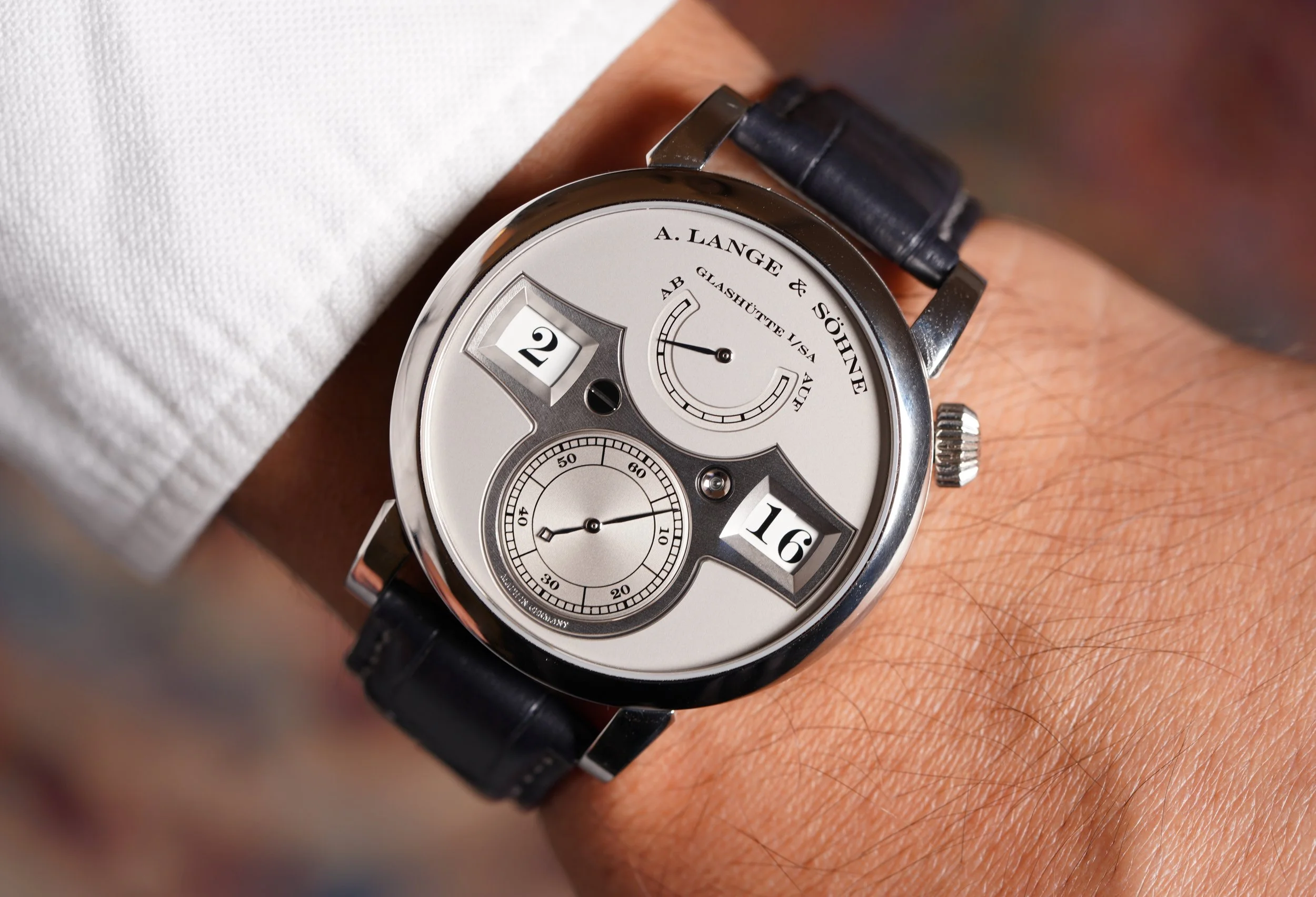 A. Lange & Söhne Zeitwerk Limited Edition Reference 140025 — Wind
